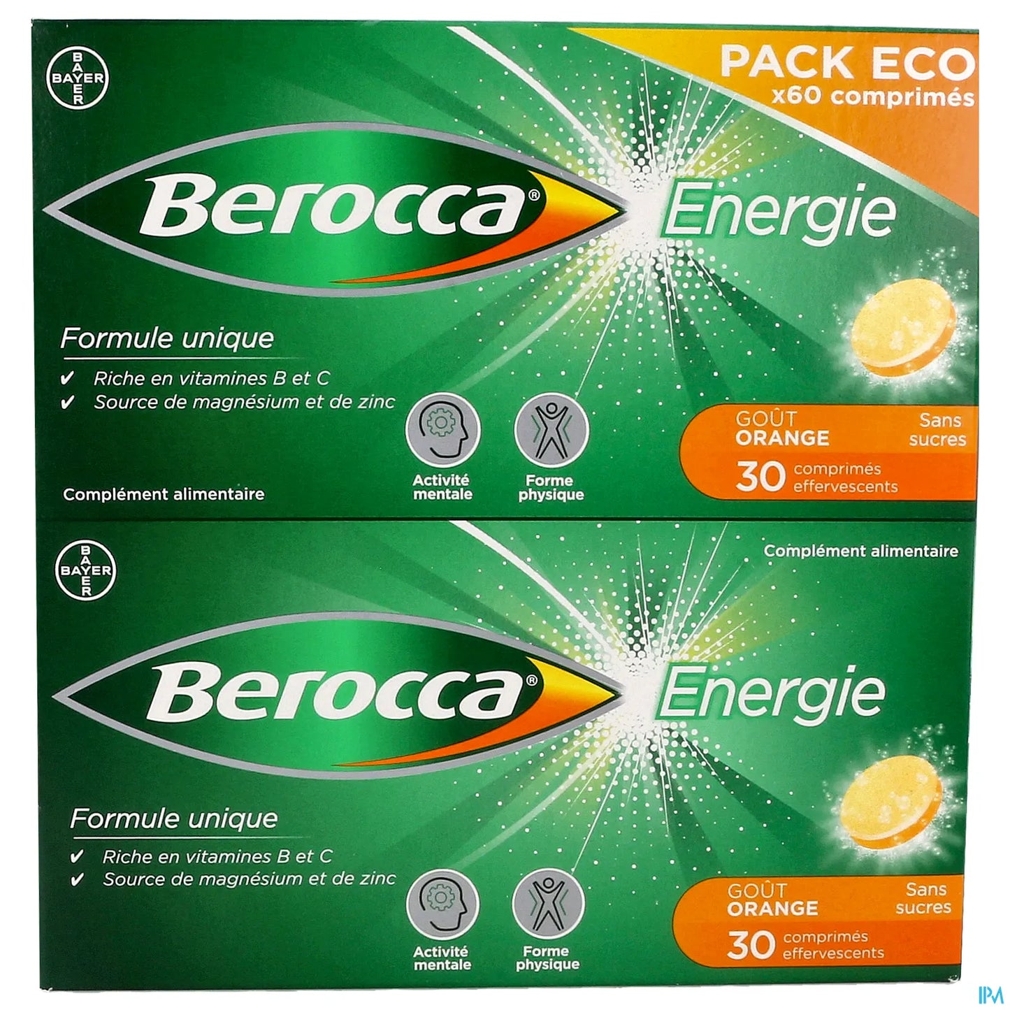 Sugar-Free Energy Orange 60 Effervescent Tablets