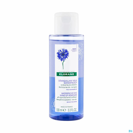 Struccante viso e occhi waterproof con fiordaliso biologico 100 ml