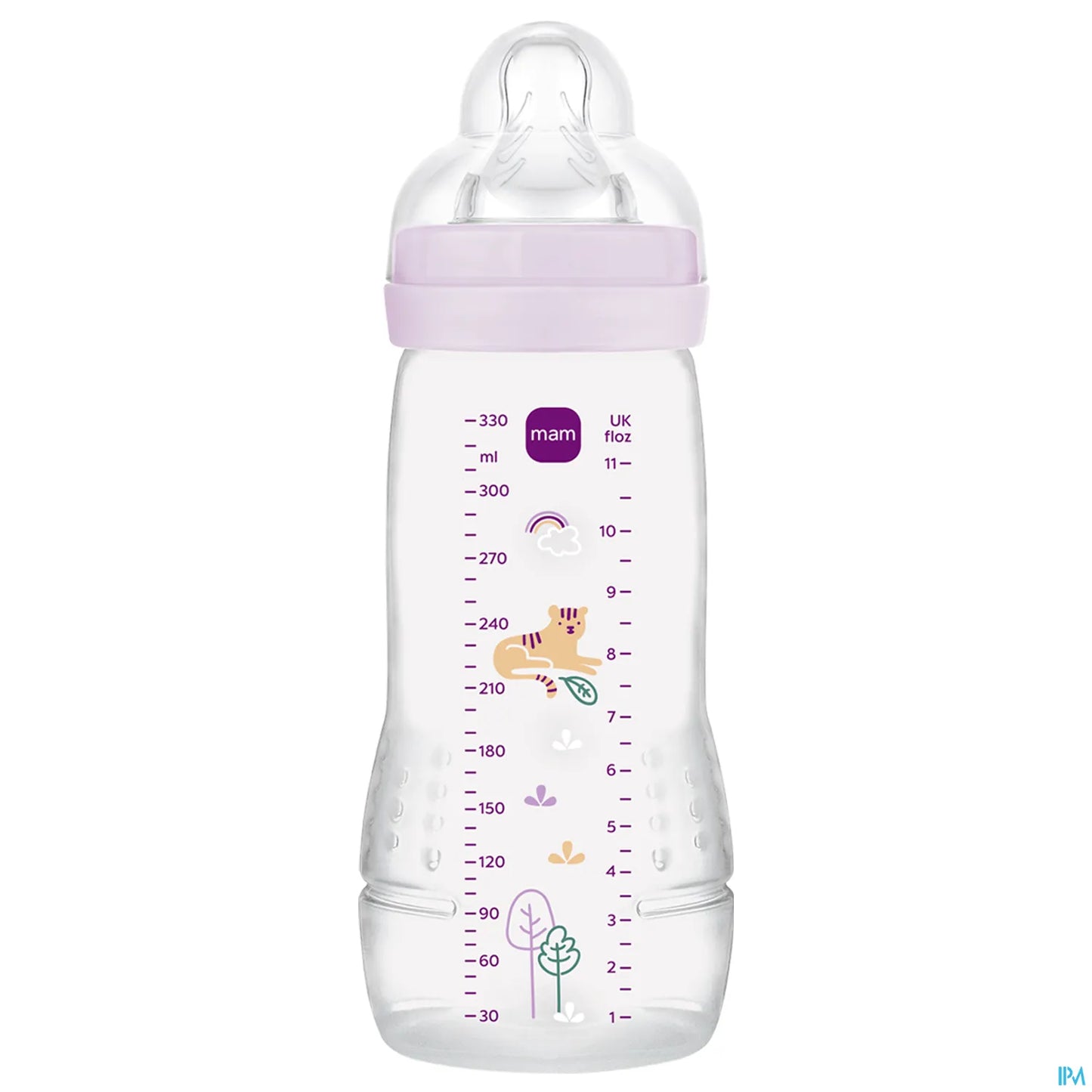 Easy Active Baby Bottle Lilac 330ml