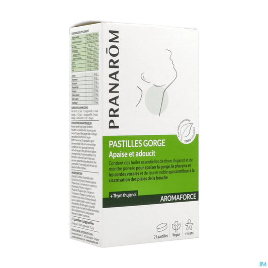 Aromaforce Pastilles Throat 21 Pastilles