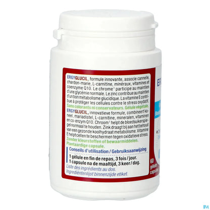 Ergyglucil 60 Capsules