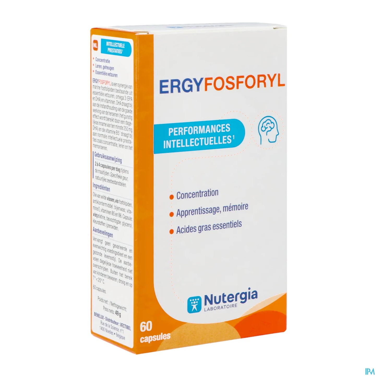 Ergyfosforyl - Prestazioni intellettuali - 60 capsule
