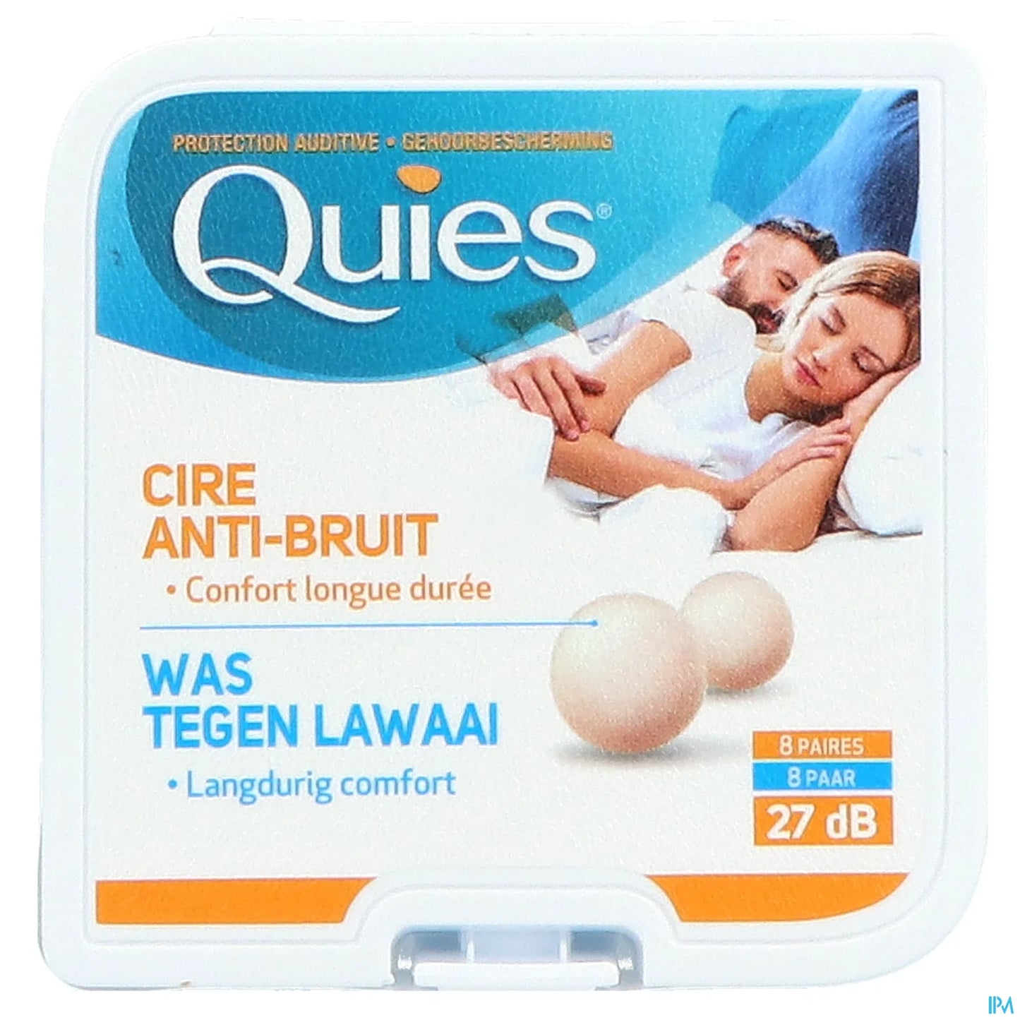 Palline antirumore in cera naturale, confezione da 16