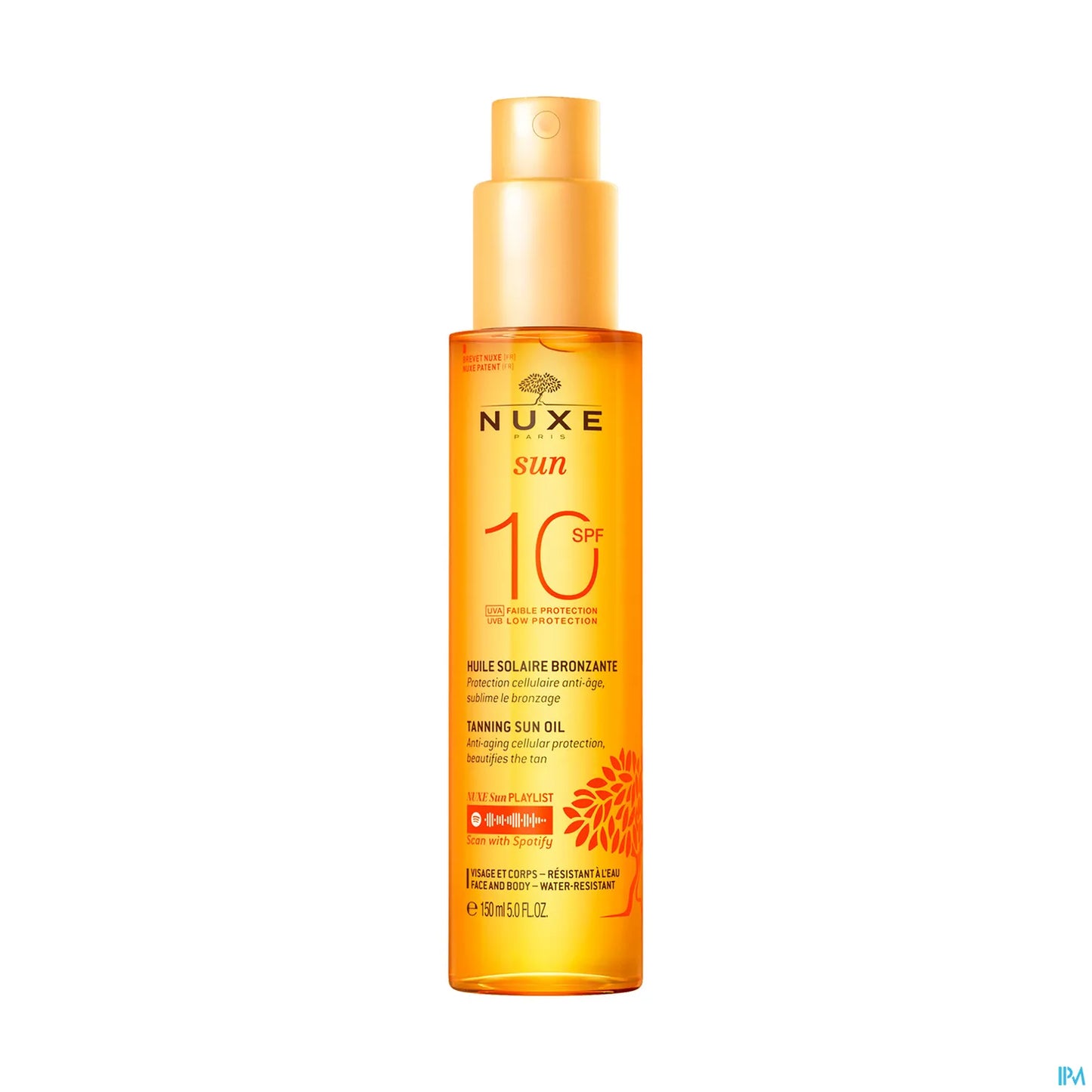 Olio abbronzante anti-età a bassa protezione SPF10 150 ml