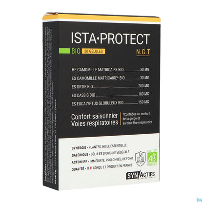 Synactifs IstaProtect Bio 20 Gélules