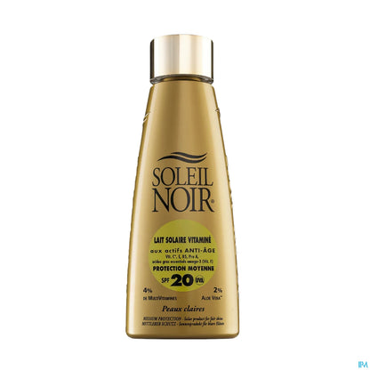 Lait Solaire Vitamine Ip 20 Protection Moyenne 150ml