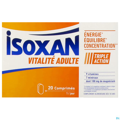 Vitalité Adulte 20 Comprimés