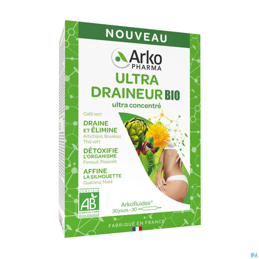 Arkofluides Ultra Drainer Organic 30 Phials