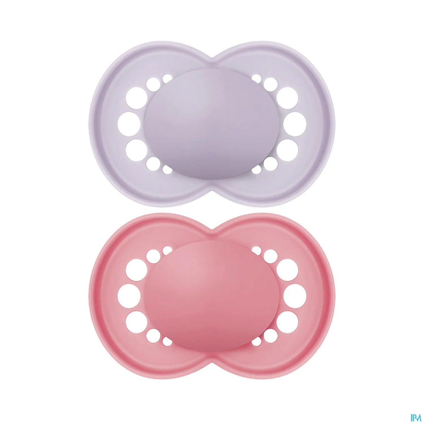 Sucette Original Tendance Silicone 18 Mois Bleu 2 Unités
