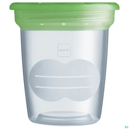 5 Pots de Conservation du Lait Maternel 120ml