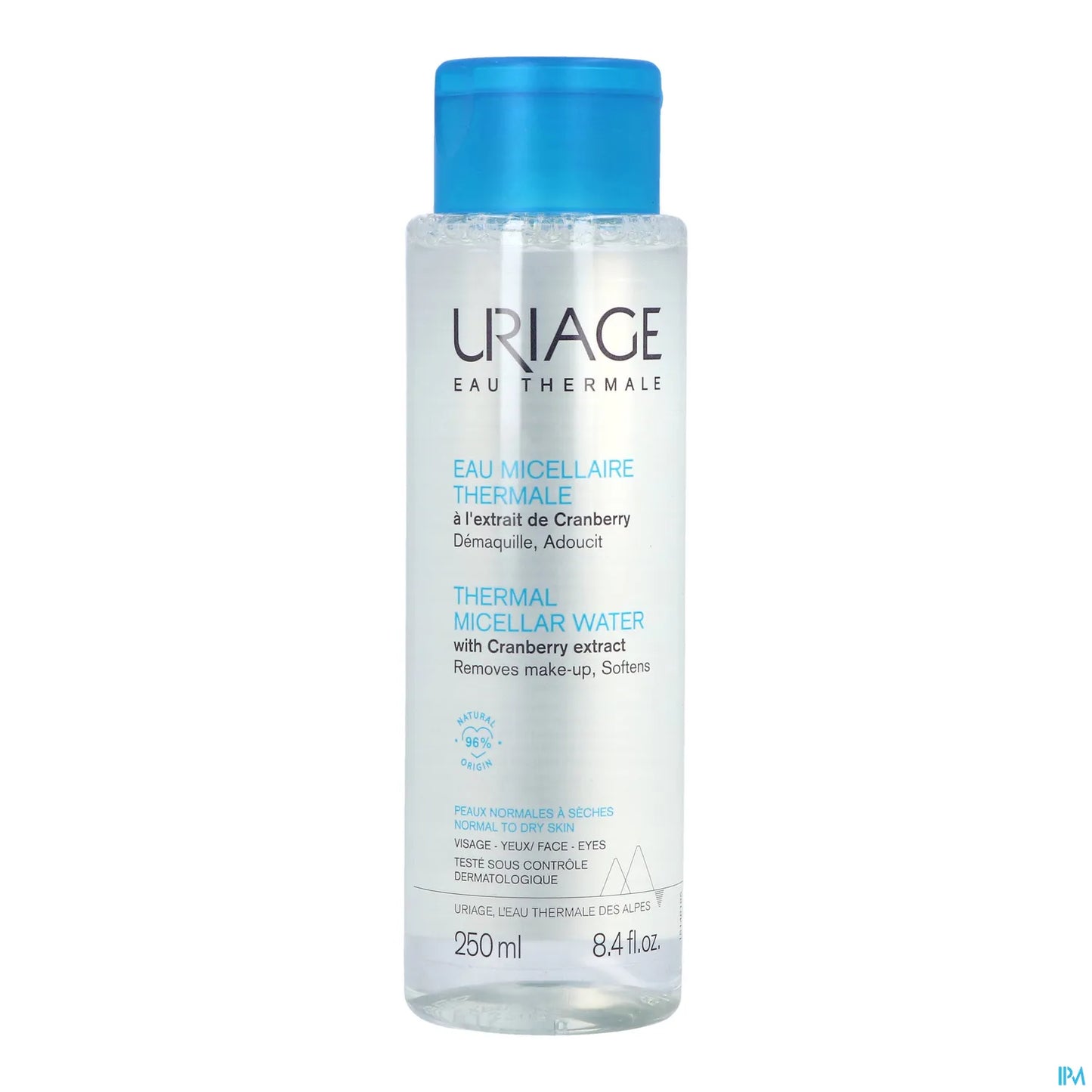 Eau Micellaire Thermale Peaux Normales à Sèches 250ml