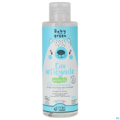 Green Nature Eau Nettoyante Bio Baby Green 100ml