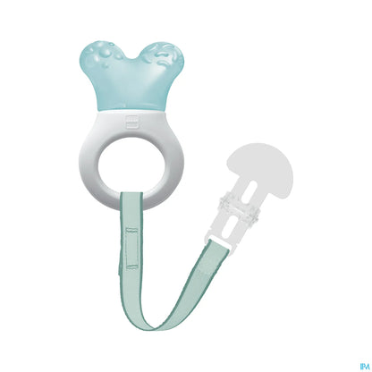 Anello di dentizione rinfrescante con clip 2 mesi e oltre 1 anello di dentizione + 1 clip