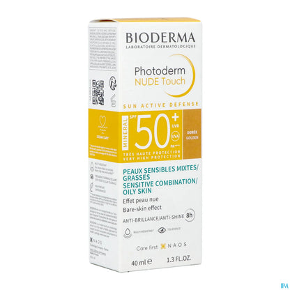 Photoderm Nude Touch SPF50+ Golden 40ml