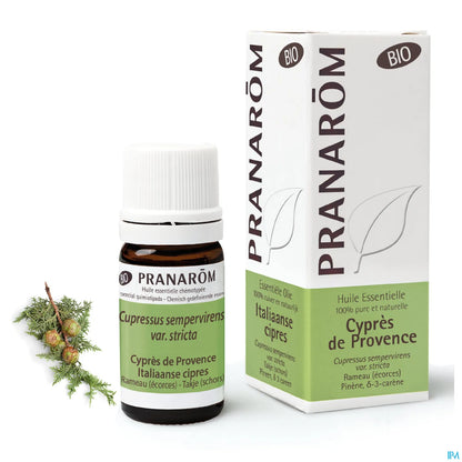 Huile Essentielle de Cyprès de Provence Bio Flacon 5ml