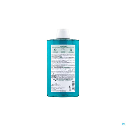 Shampoo Detox alla Menta Biologica per Tutti i Tipi di Capelli 400ml