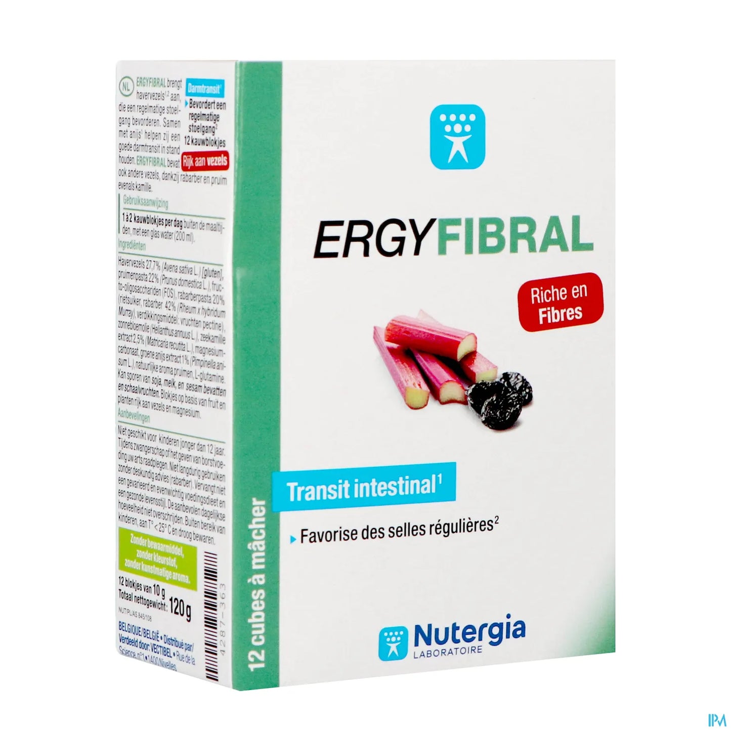 Ergyfibral 12 cubetti masticabili