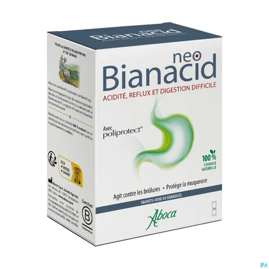 Neo Bianacid Reflux And Difficult Digestion 20 Sachets