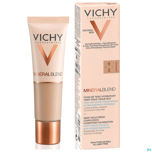 Mineralblend Foundation 30 mL Shade 11 Granite