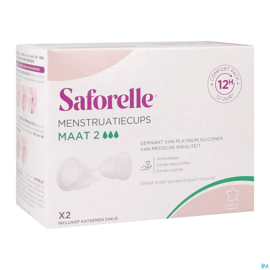 Saforelle Coupe Menstruelle Taille 2 Boite de 2