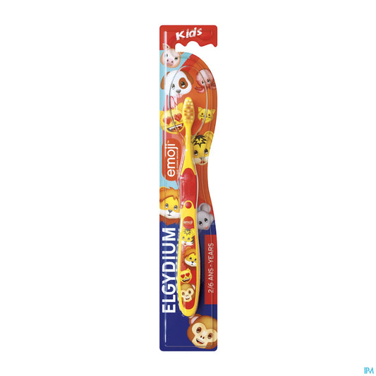 Kids Brosse à Dents Souple Emoji 2-6 Ans
