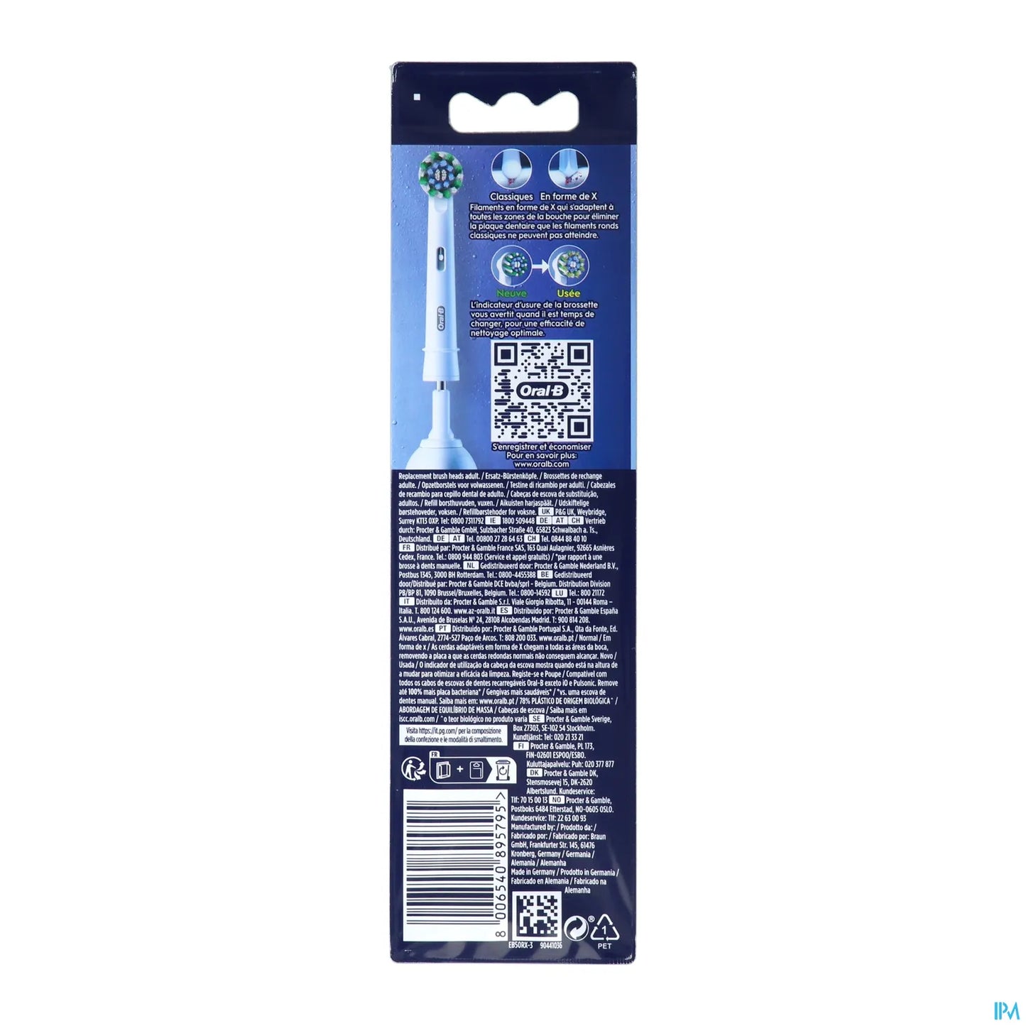 Oral-B Brossette Pro Cross Action Bte/3