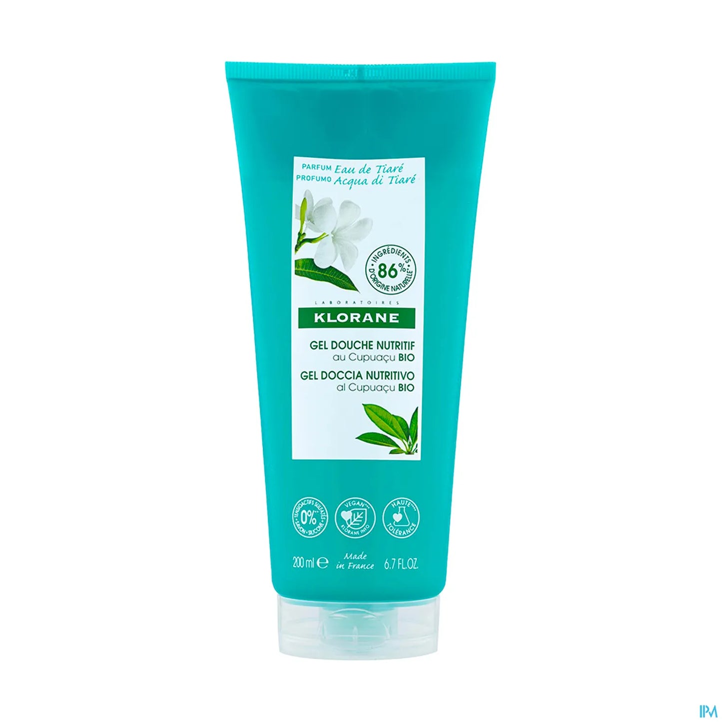 Gel Doccia Acqua Tiare con Burro di Cupuaçu 200ml