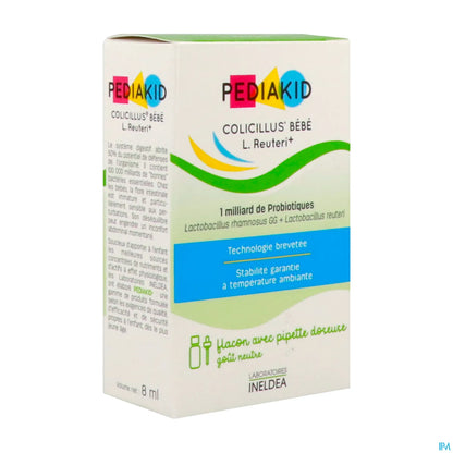 Ineldea Pediakid Colicillus Bébé L.Reuteri 8ML