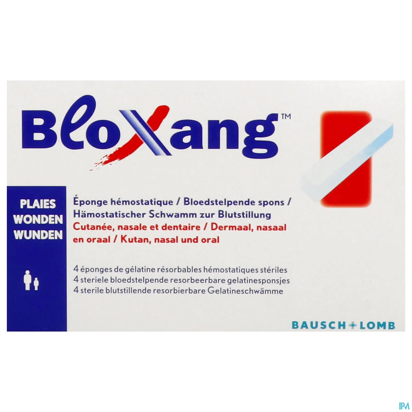 Bausch &amp; Lomb Bloxang Spugna Emostatica Scatola da 4