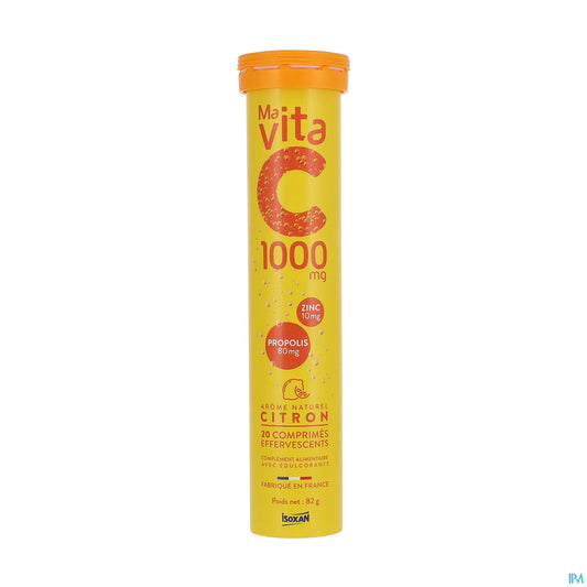 My Vita C 1000 mg 20 Effervescent Tablets