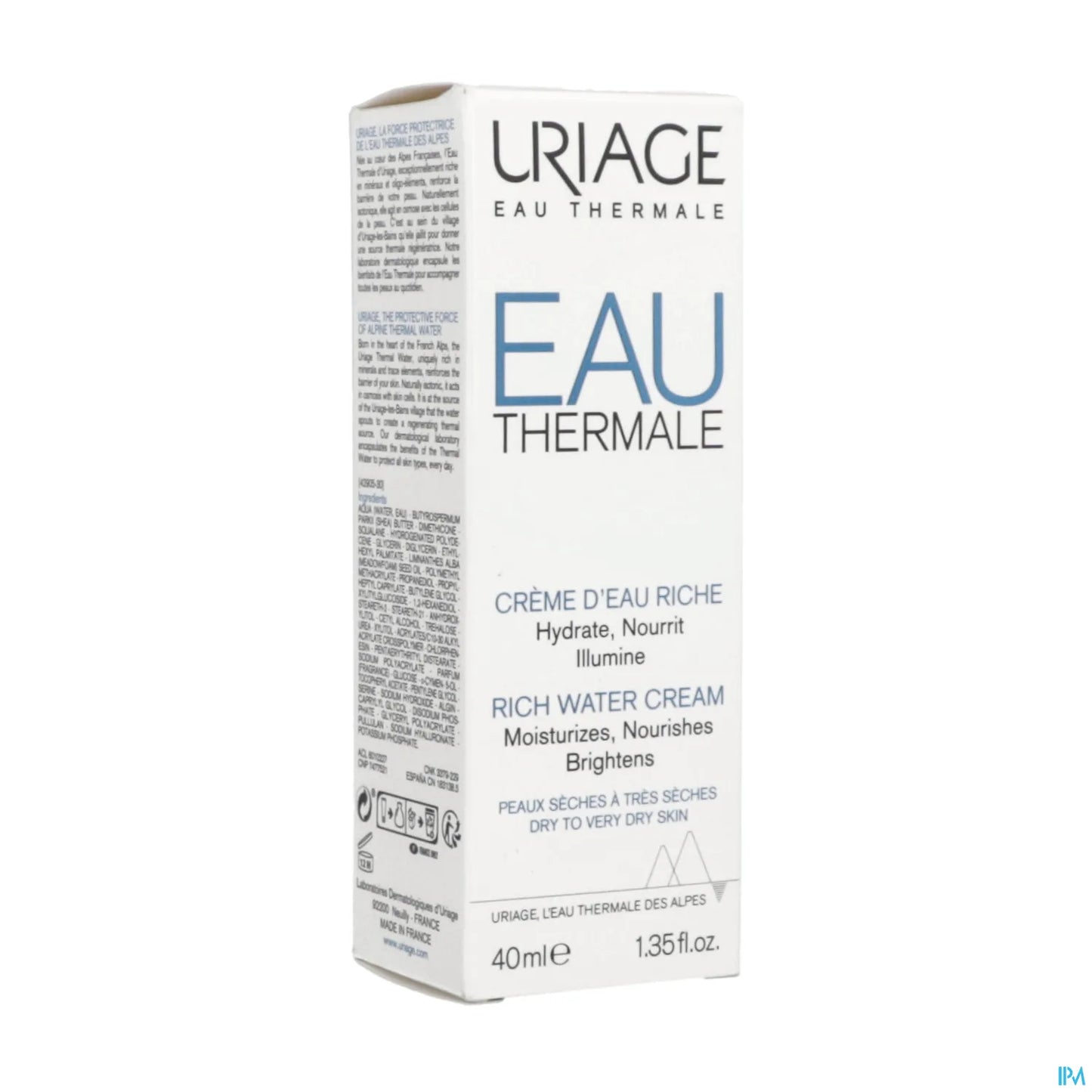 Eau Thermale Crema Ricca all'Acqua 40ml