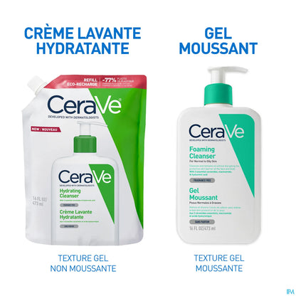 Ricarica crema detergente idratante ecologica 473 ml