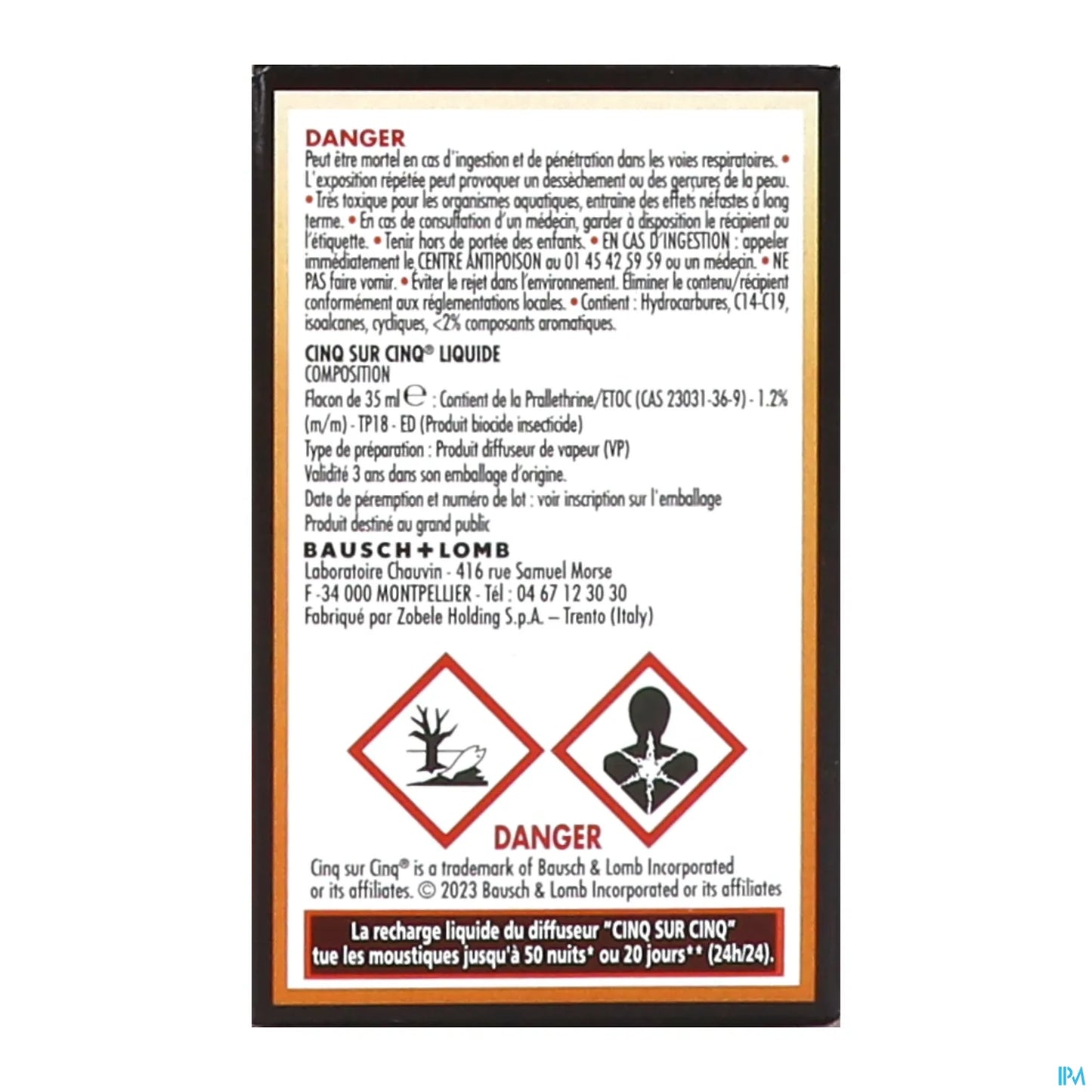 Ricarica Liquida Antizanzare 35 ml
