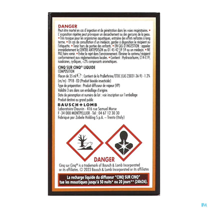 Ricarica Liquida Antizanzare 35 ml