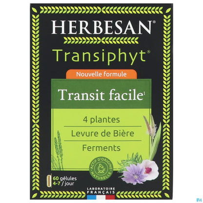 Transiphyt 60 Gélules Transit Intestinal
