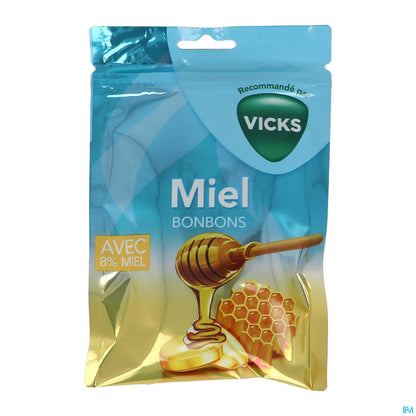 Honey and Menthol Candies 72g Dry Throat From 6 Years Old
