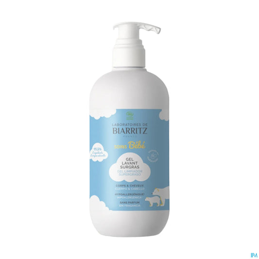 Gel detergente Biarritz Laboratories Organic Baby Surgras 500 ml