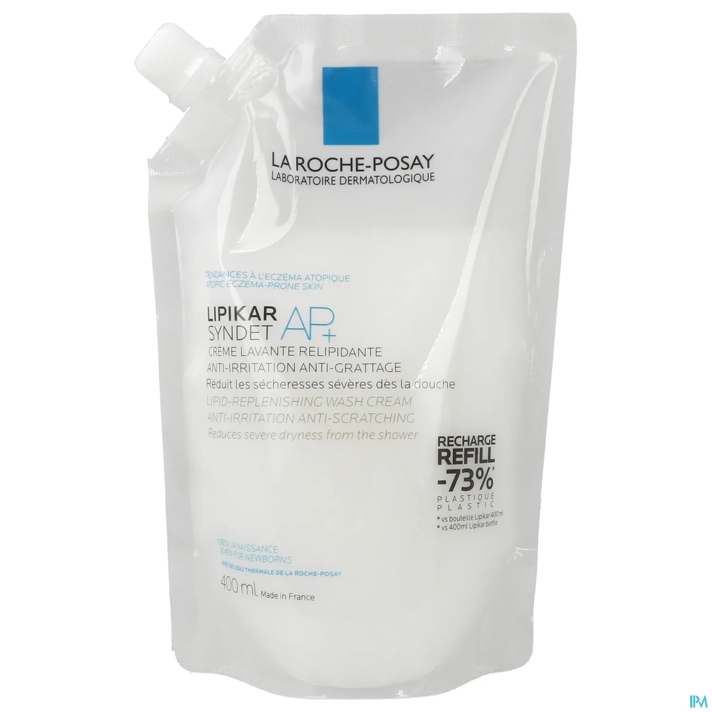 Ricarica crema detergente Lipikar Syndet AP+ 400 ml