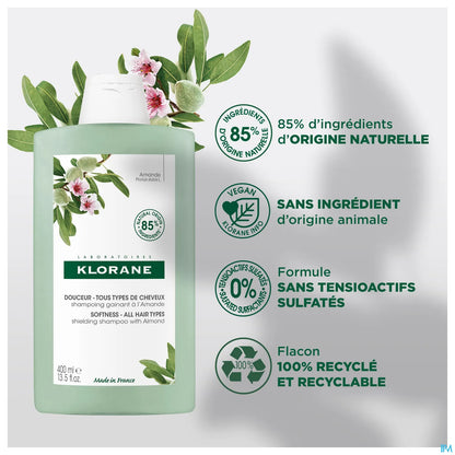 Shampoo al latte di mandorla 200ml