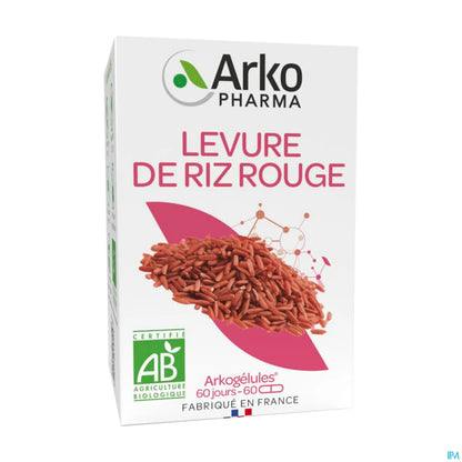 Arkogelules Organic Red Yeast Rice 60 Capsules