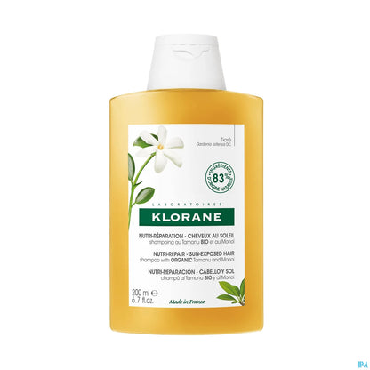 Shampoo Nutriente Solaire al Monoi e Tamanu Biologico 200 ml