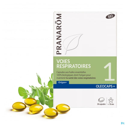 Oléocaps+ 1 Respiratory Tract 30 capsules