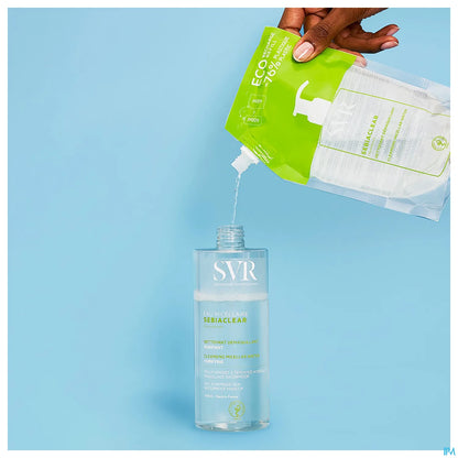 SVR Sebiaclear Eau Micellaire Éco Recharge 400 mL