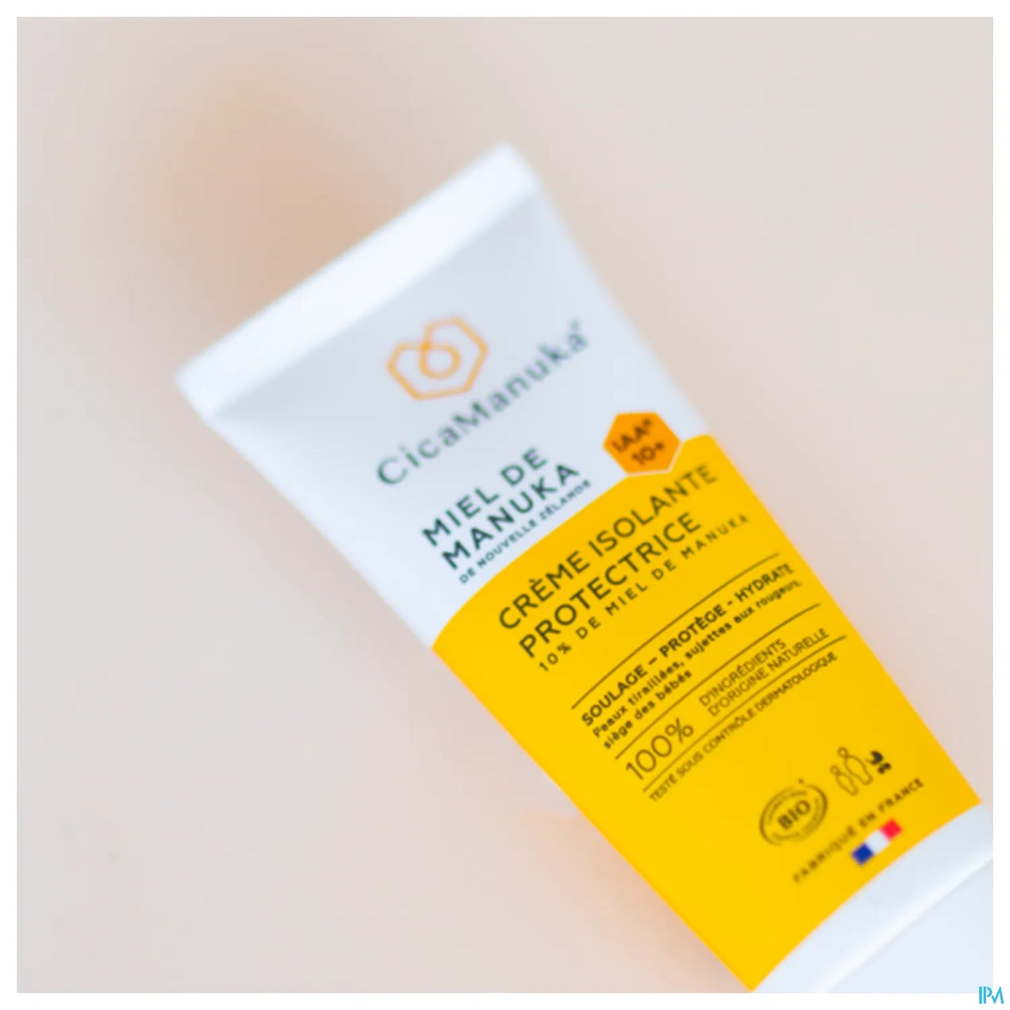 Giphar Laboratory CicaManuka Organic Protective Insulating Cream Honey IAA10 75ML