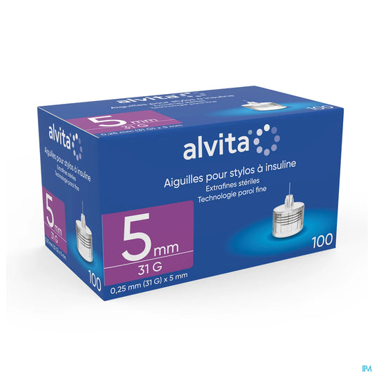 Aiguilles Pour Stylo À Insuline Calibre 31 5 mm Boîte 100