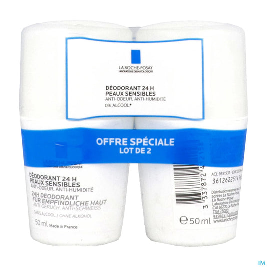 Deodorante Fisiologico 24H 2 Palline 50ml