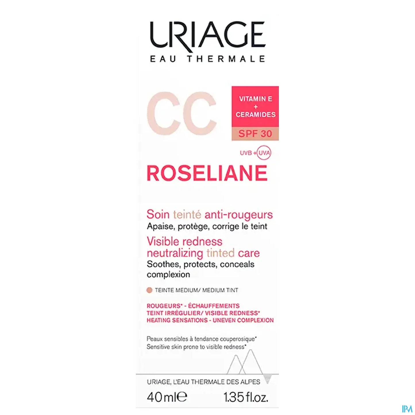 Crema anti-rossore Roséliane CC SPF30 40ml