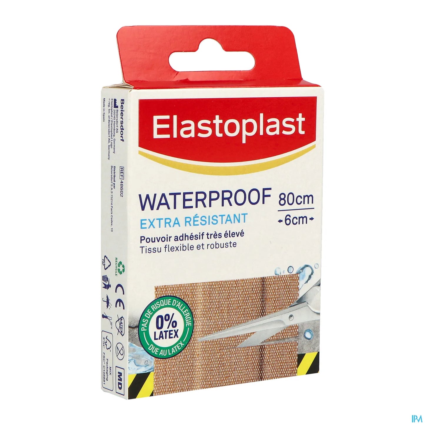 Cerotto impermeabile extra forte 8 strisce 10 cm x 6 cm