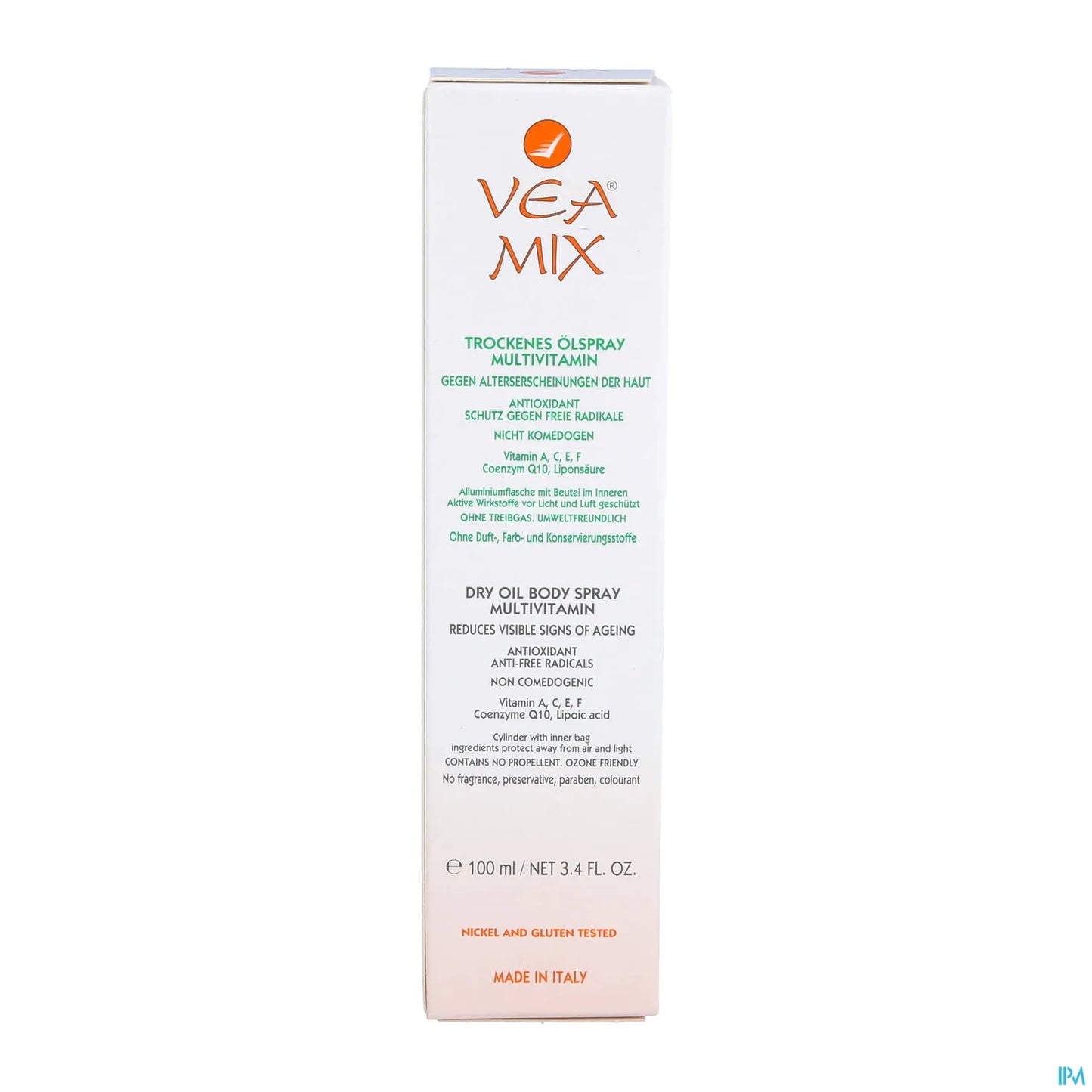 Spray multivitaminico Dry Oil Mix 100 ml