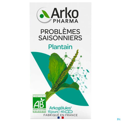 Arkocapsules Piantaggine Biologica 840mg 45 Capsule